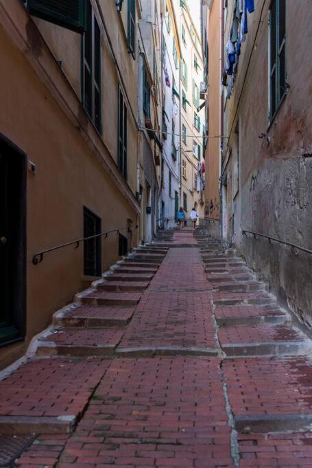 Appartamento Salita S. Anna - Affitti Brevi Italia Genua Buitenkant foto